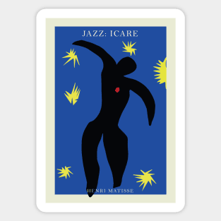 Henri Matisse - Jazz Series: Icarus #35 Sticker